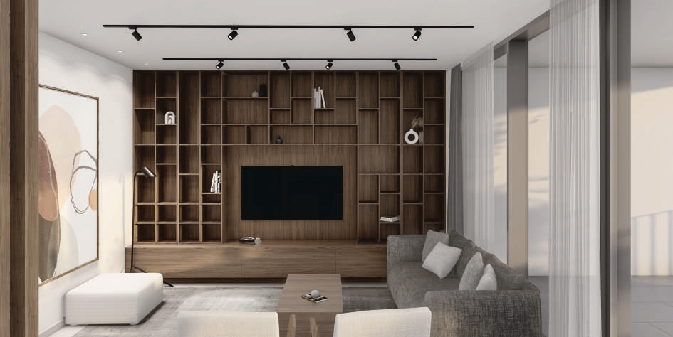 Canal by M apartment interior with open‑plan layout and natural light Canal by M at Al Reem Island (3).jpg
