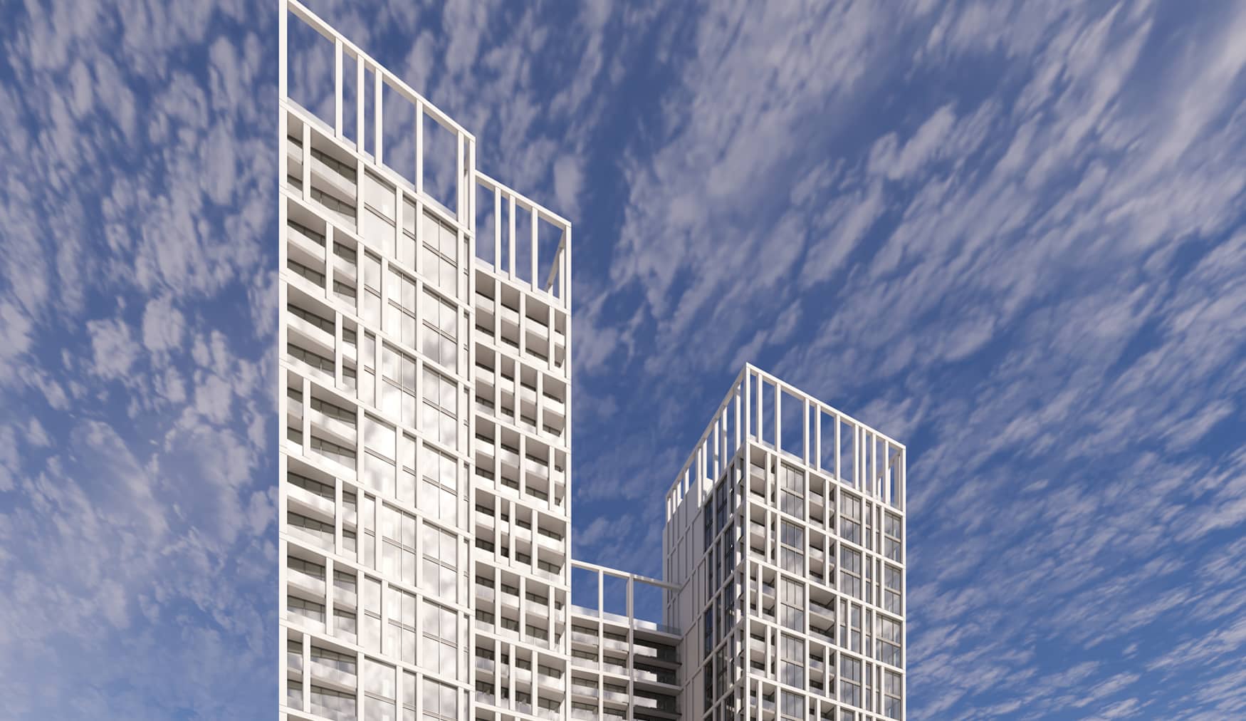 Exterior View — Stunning exterior façade of Reem Nine on Al Reem Island showcasing modern architecture, waterfront views, and premium residential design.
